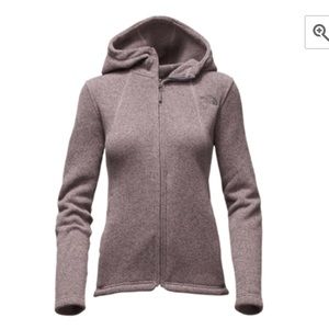 Lavender North Face Fleece Hoodie